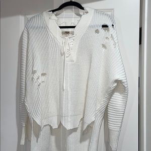 Forever 21 ragged sweater